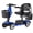 Blue, variant on 20A -- 32miles Electric Mobility Scooter for Adults,Wheelchair Device for Travel, Elderly. 350 lbs Max Weight, 350W Heavy Duty  Mobility Scooters for Seniors wiht Two Baskets