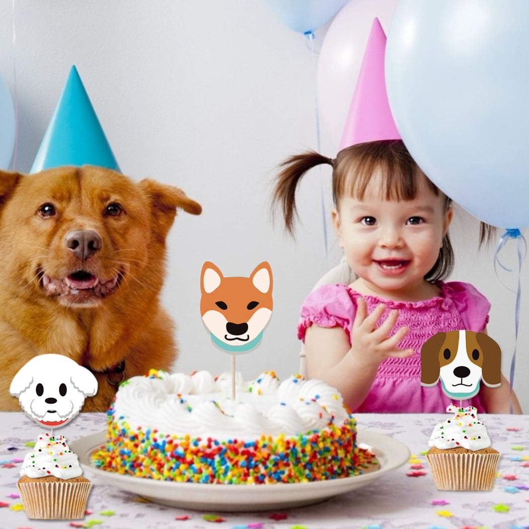 32pcs Cupcake Topper Creative Cute Dog Cake Topper Cake Decoration For Birthday Walmart Com 32pcs Cupcake Topper Creative Cute Dog Cake Topper Cake Decoration For Birthday Walmart Com
