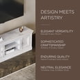 thumbnail image 6 of Maven Lane Mahala Handmade Heritage Wooden Media Unit in White Distressed Finish, 6 of 6