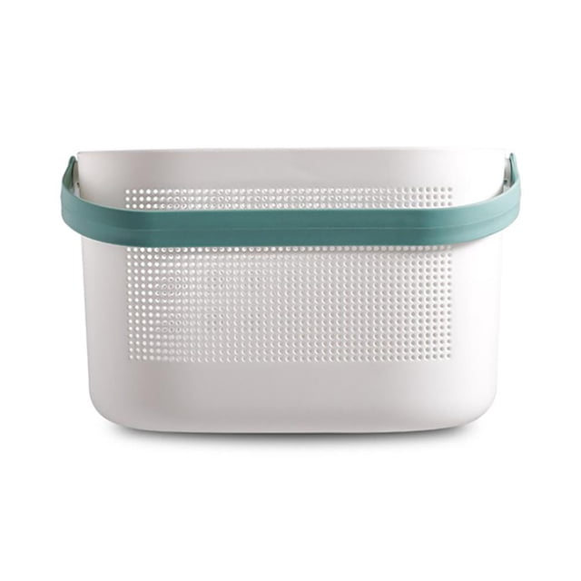 Almacenamiento De Plástico Cestas Organizadoras Huecas Con Asa Para El Hogar Cocina Baño Yuarrent HA040009-01