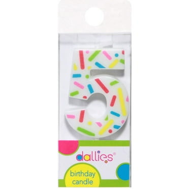 Dallies Birthday Candle, #5