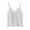 White, variant on Women's Cute V Neck Spaghetti Strap Tank Top Ribbed Lace Sleeveless Slim Fit Camisole Summer Outfits 2025