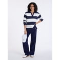 thumbnail image 6 of U.S. Polo Assn. Women's Fleece Rugby Henley Popover, Sizes XS-XL, 6 of 6