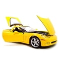 thumbnail image 2 of Maisto Year 2014 Special Edition Series 1:18 Scale Die Cast Car Set - Yellow Color 2005 CHEVROLET CORVETTE COUPE with Display Base (Car Dimension: 9" x 4" x 2-1/2"), 2 of 2