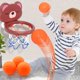 thumbnail image 4 of Un traje de juguete para niños Mini lindo osito de baloncesto Juguetes de baño para el baño Juegos de canasta en la piscina, 4 of 5