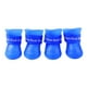 thumbnail image 5 of Zapatos para cachorros Greeniant 4 unids/set botas de lluvia impermeables PU antideslizantes Azul XL, 5 of 5