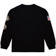 thumbnail image 3 of Men's Mitchell & Ness  Black New Orleans Saints Training Camp Vintage Logos Long Sleeve T-Shirt, 3 of 5