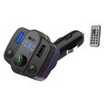 thumbnail image 1 of Bluetooth 50 Car Transmitter PD USB TypeC Dual Player USB Ambient, 1 of 8