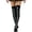 Black#5, variant on Fengactive Womens Halloween Over the Knee Socks Graphic Print Thigh High Novelty Socks Stretch Fit