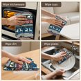 thumbnail image 5 of 6 Pcs Funny Kitchen Towels,Multicolor Christmas Pattern Microfiber Dish Towels,Kitchen Tea Towels,Kitchen Towel Set (18" X 26"), 5 of 7