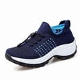 thumbnail image 4 of Women Ortho Stretch Cushion Sneakers Orthopedic Diabetic Running Walking Shoes, 4 of 16