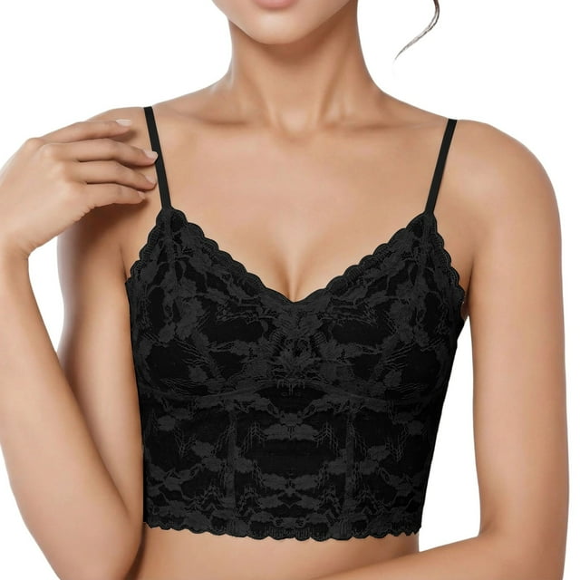 Brasier Mujer Bralette sin Costuras para Mayor Comodidad, sin Aros, Push up, Relleno, Camiseta, sin Relleno, Copa Suave, Forro Ligero, para Uso Diario Grande