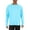 Blue Atoll, variant on Men's Speedo 7748221 Easy Regular Fit Long Sleeve Swim Shirt (White M)