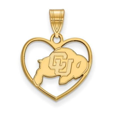 Colorado Heart - Colorado Pendant in Heart (Gold Plated)