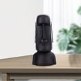 thumbnail image 4 of 1PC Ancient Easter Island Statue Retro Style Moai Head Sculpture for Living Room, 4 of 8