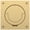 Lifetime Satin Brass, variant on Baldwin 0397102 3.5 x 3.5 in. Flush Ring Pull, Oil-Rubbed Bronze