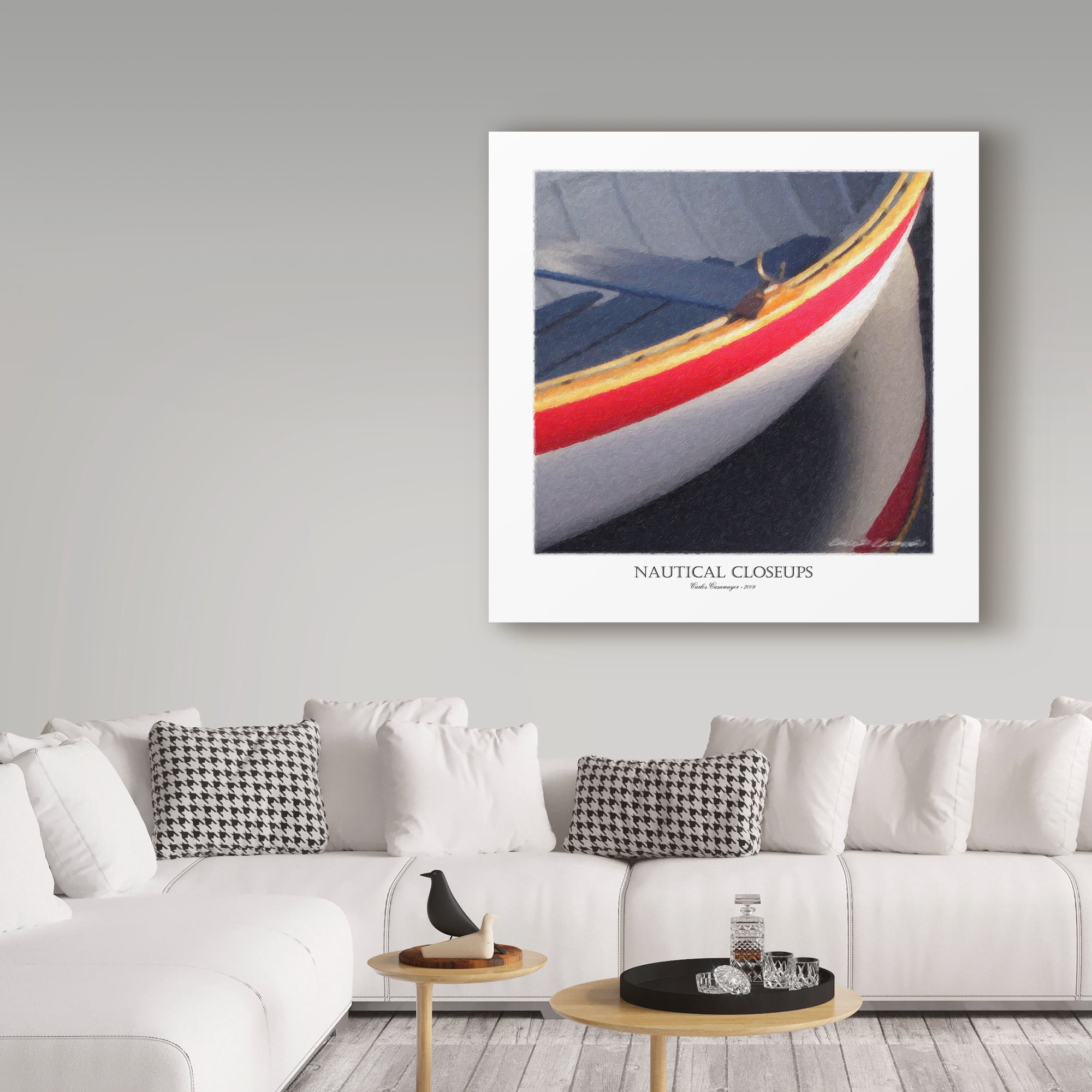 Trademark Fine Art 'Nautical Closeups 8' Canvas Art by Carlos Casamayor