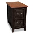 thumbnail image 1 of Leick Furniture Favorite Finds Shaker Storage Wood End Table in Slate Black, 1 of 5