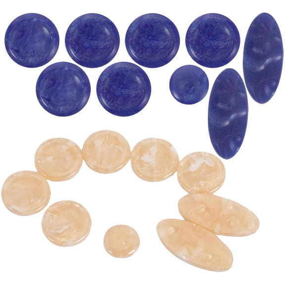 SWETRACE 18-Pcs Alto Saxophone Accessories Replacement Plastic Blue for Performance
