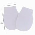 thumbnail image 2 of Cotton Gloves for Kids Blue School Infant Infant Boy No Scratch Mittens A, 2 of 4