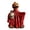 Red#109, variant on Halloween Resin Pumpkin Head Wizard Figurine, Hand-Painted Cloaked Jack-o'-lantern Statue with Skull, Spooky Gothic Shelf Sitter for Home Mantel Bookshelf Desktop Indoor Decor