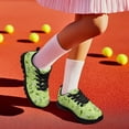 thumbnail image 6 of Chririnla Green Pickles Shoes Size 11.5 Kids Fashion Sneakers Boys Girls Lace up Casual Mesh Sneakers Sport Athletic Lightweight Shoes Indoor Outdoor, 6 of 7