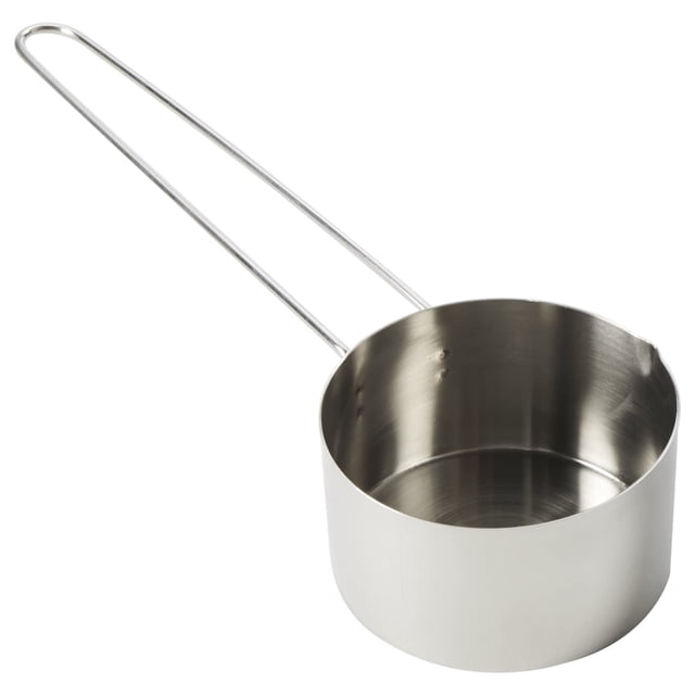 American Metalcraft Mcl10 Taza Medidora De Acero Inoxidable, 1 Taza