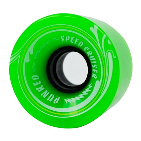 Speed Cruiser Speed Cruiser 62mm Longboard Wheels - Solid Green price history on PriceWatchPro