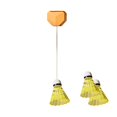 thumbnail image 3 of LOVIVER Badminton Trainer Durable Hand Eye Coordination for Adults Children Beginner 3 Balls Set, 3 of 8