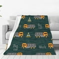 thumbnail image 1 of Balery Big Machine Manta de Felpa Suave y Acogedora – Cobija de Franela Aterciopelada para Cama, Lavable y Cálida para Sofá, Mascotas, Transpirable-40"x30", 1 of 7