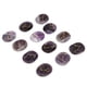 thumbnail image 3 of Conjunto de cristal de amatista natural con símbolo tallado para decoración de adivinación de meditación, 3 of 12
