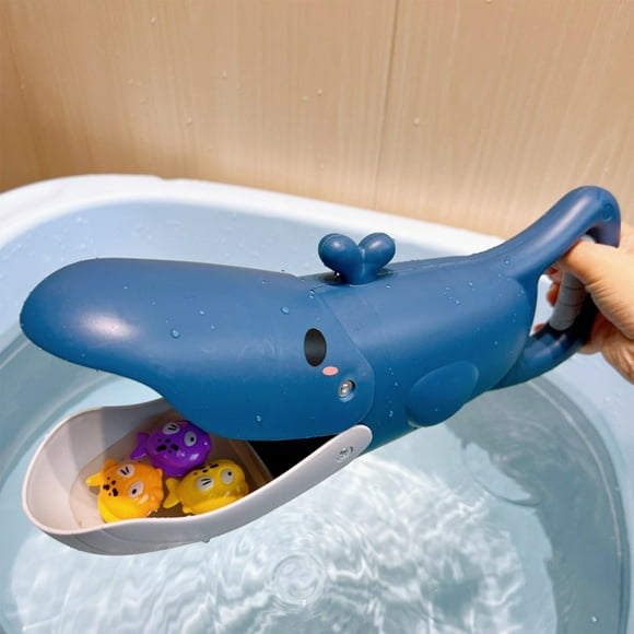 EGNMCR Children's Bath Time Water Playing Toy Big And Little Fish - Creatives And Educational Summer Bathtub Funny Plastical Fishes Game
