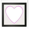 thumbnail image 2 of Heart Mat Cut-out Picture Frame with Pink Accent Made to Display 4x6-Inch Photos, 2 of 5