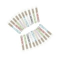 thumbnail image 1 of 20 Pieces Lash Shampoo Brushes Cosmetic Lash cleaner cleansing brushes Peel Off Remover Tool multi colors Mixing, 1 of 9