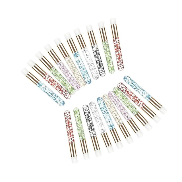20 Pieces Lash Shampoo Brushes Cosmetic Lash cleaner cleansing brushes Peel Off Remover Tool multi colors Mixing