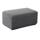 thumbnail image 5 of Funda de Reposapiés de Asiento Otomanas Taburete de Almacenamiento Silla Pequeña Accesorios Suaves Gris XL 83 hasta 116cm Macarena Funda de puf otomana, 5 of 8