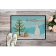 thumbnail image 2 of Turkish Angora Cat Merry Christmas Door Mat, 2 of 4