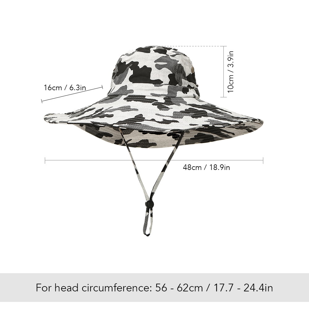 Outdoor Camouflage Boonie Hat Wide Brim 