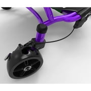 EzyRoller: Drifter Pro X - Purple -Ride-On Scooter, Cambering Motion, Pedal Free Cart, Hand Brakes, Extendable Frame, 220lb Capacity, Kids-Adults 9+