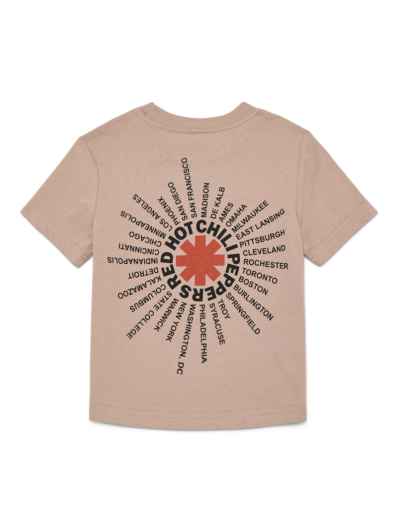 Red Hot Chili Peppers Asterik Toddler Graphic Tee with Short