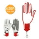 thumbnail image 2 of 1 soporte para guantes con llavero, de plástico, para colgar guantes y secar guantes., 2 of 9