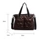thumbnail image 4 of Bolso Moda mujer algodón acolchado totalizadores invierno señoras Crossbody ajustable Casual, 4 of 8