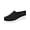 Black, variant on Women's Orthopedic Arch Support Wide Width Mule Slip On Walking Shoes Breathable Knit Mesh Backless Cushioned Non-Slip House Shoes for All Day Standing Indoor Outdoor Casual Wear
