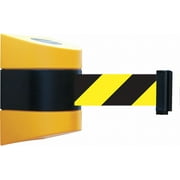 Tensabarrier Belt Barrier, Yellow,Belt Yellow/Black 897-24-S-35-NO-D4X-C