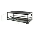 thumbnail image 3 of REPTI-ZOO Reptile Glass Terrarium with Double Hinge Door 36" x 18" x 12.6"(35 Gallon), 3 of 5