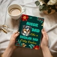 thumbnail image 3 of Australian Shepherd Dad Like a Regular Dad Only Cooler Happy Father's Day Spiral Bound Journal Aussie Dog Lover Gifts 5x7in Spiral Notebook - 02007, 3 of 5
