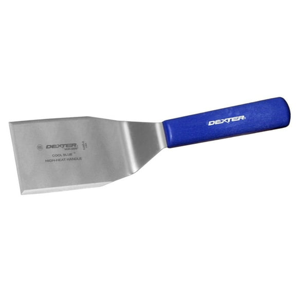 Dexter Russell S285-3H-PCP Sani-Safe Blue 4 x 3 Hamburger Turner"