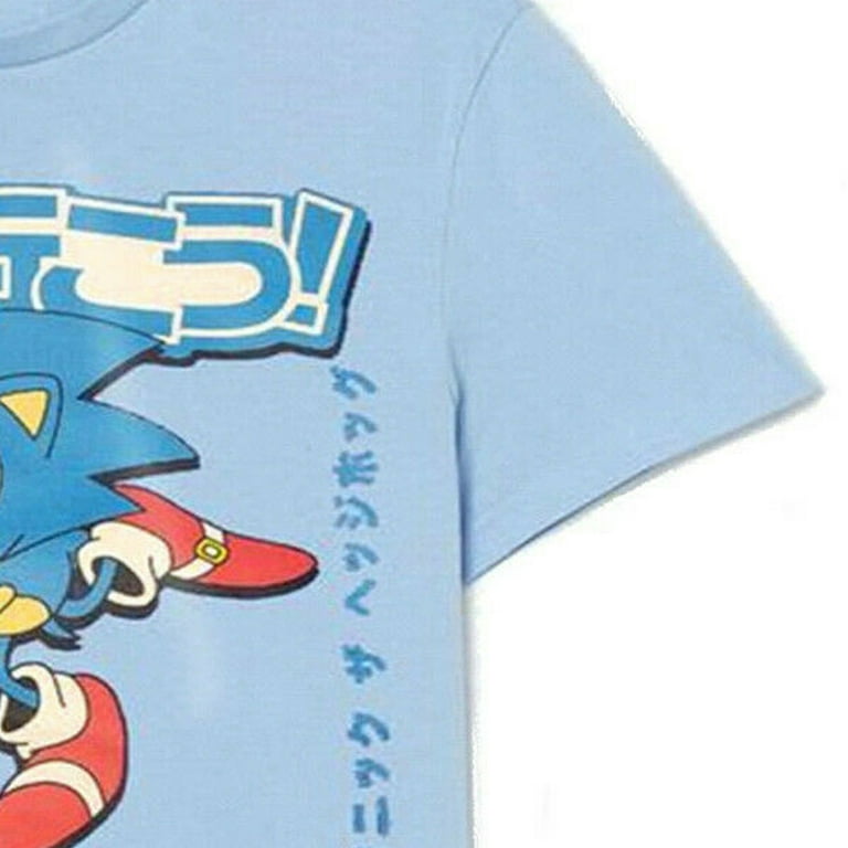 Sonic the Hedgehog Men's Short Sleeve T-Shirt Light Blue (2XL - Main Image