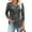 Grey, variant on Traleubie Plus Size Tunic Tops Long Sleeve Casual Solid Henley Shirts for Women M-4XL