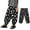 Print F, variant on FLMEI Boys Girls Cotton Pants Anti-Mosquito Long Bloomers for Kids Toddler Summer Printed Casual Drawstring Unisex Trousers 2-12 Years Old